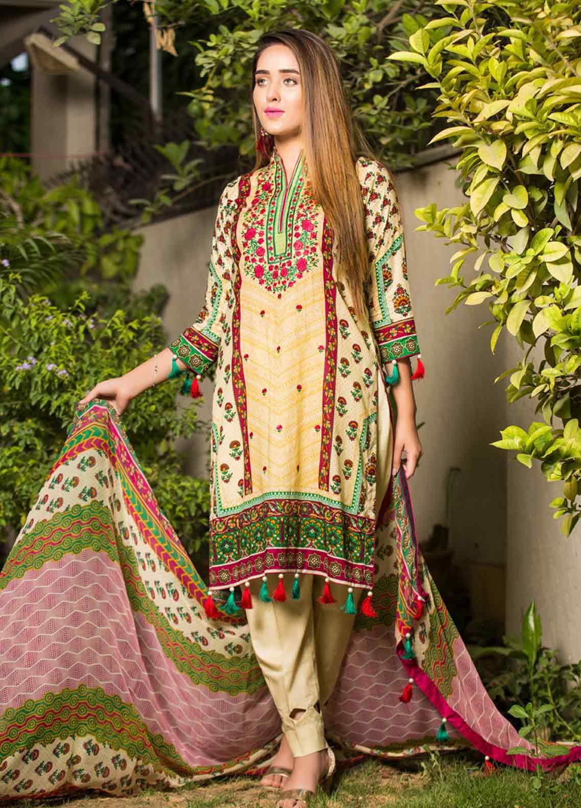 Purchase Lawn Fabric Online From Faisalabadfabricstore.com