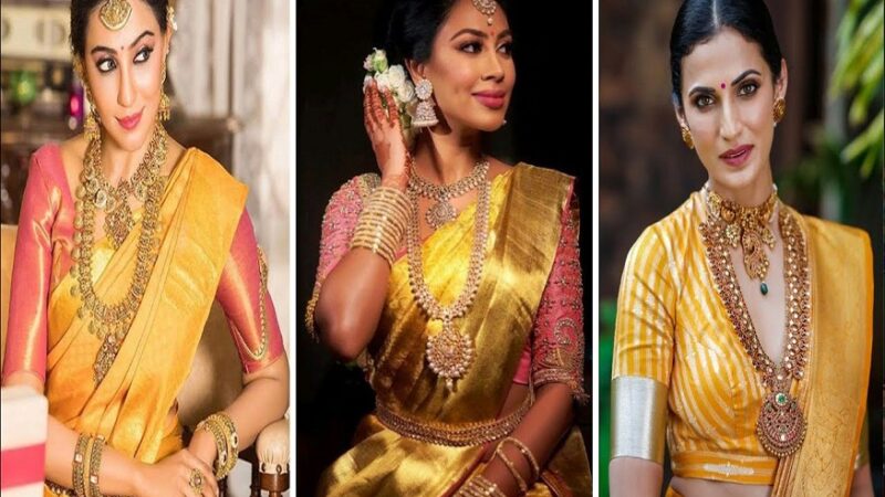 Yellow Wedding Sarees